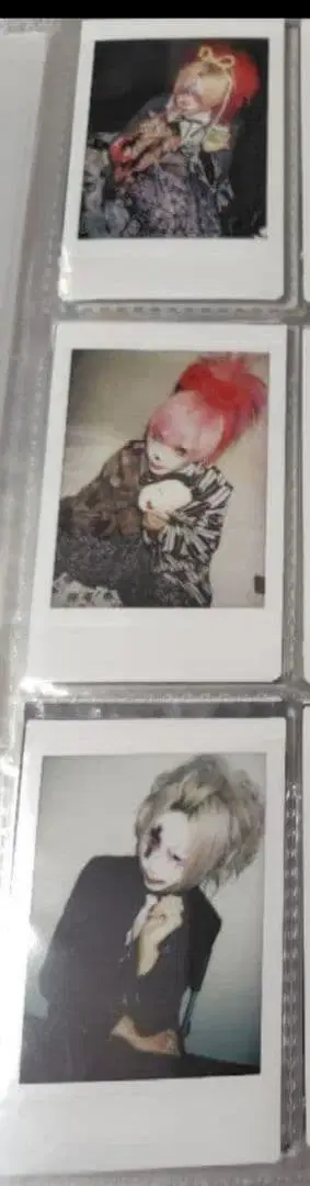 흠집 kizu 쿄스케 과거 폴라로이드 3장 세트