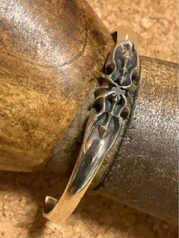 감사 가격 레어템 Bu-Boon 실버 925 오닉스 뱅글