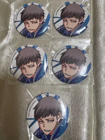 도겐 안키 캔뱃지 야오로시 이테이 5개 세트