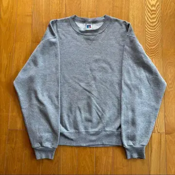 90s 러셀 무지 맨투맨 그레이 L