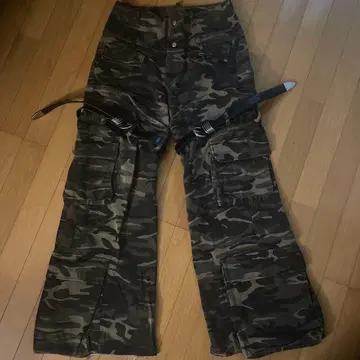 ARGUECULTURE 카모플라쥬 카고 팬츠