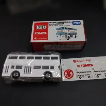 싱가포르 한정판 토미카 런던 버스 타카시마야 25주년