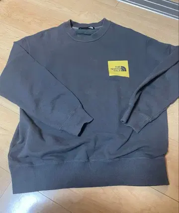 The North Face 그레이 맨투맨 [ XS ]