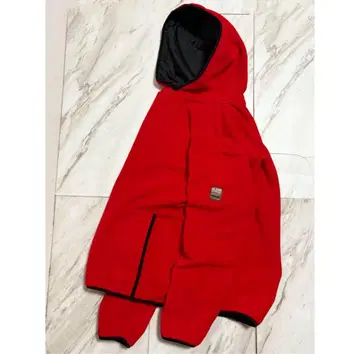 vintage 90s CK jeans 플리스 안감 부착 아노락 후드티