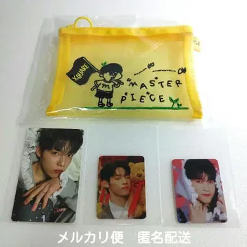 INI 기무라 마사야 메쉬 파우치 + 트레이딩 카드 3장 세트 묶음 판매