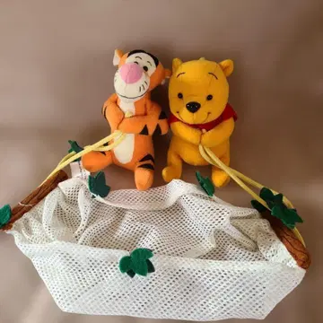 티거 푸우 봉제 인형 해먹 포함