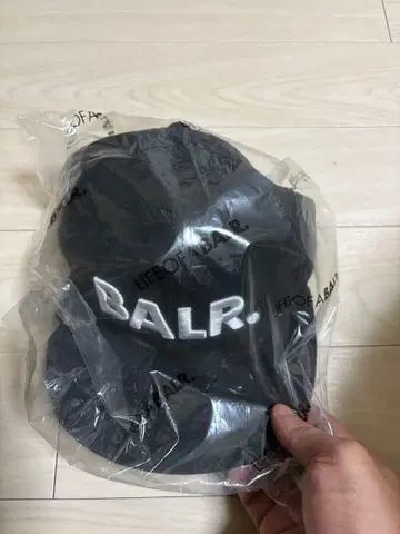 보라 BALR. 캡 미사용 새상품