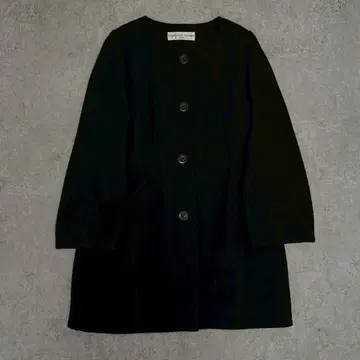 크리스찬 오자르 노카라 울 롱 코트 9 블랙