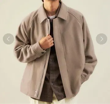 S120 라이트 멜톤 블루종 자켓 그린라벨