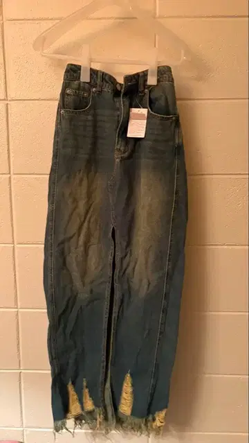 하이웨스트 데님 SK40 블루