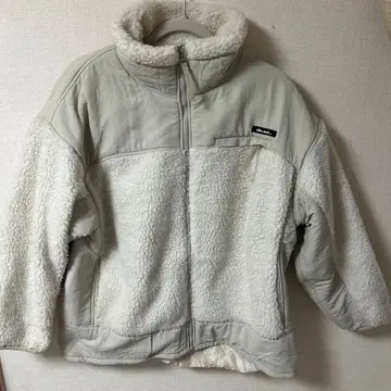 플리스 자켓 보아 자켓 라이트 그레이