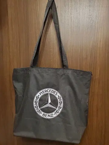 벤츠 토트백 자수