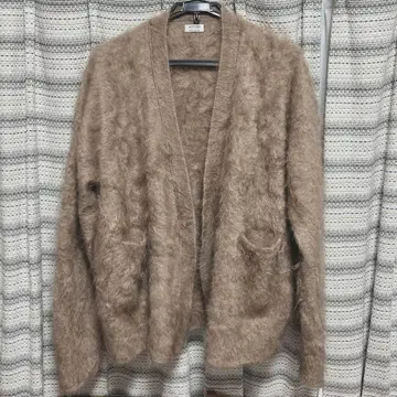 maatee & sons cashmere shaggy cardigan 3