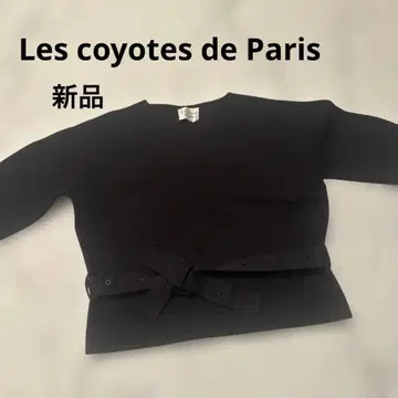 Coyotes de Paris 블랙 맨투맨 반팔