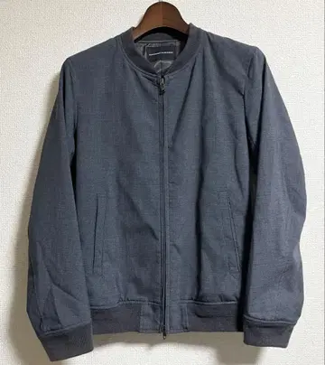 LOUNGE LIZARD 라운지 리자드 울 블루종 MA-1