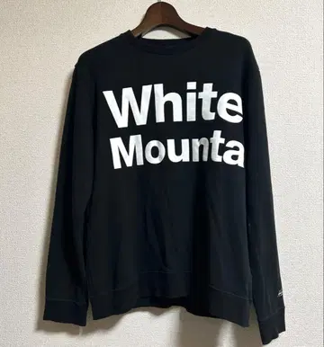 White Mountaineering 19ss 로고 프린트 맨투맨