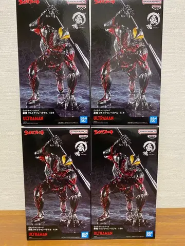 울트라맨 시리즈 호괴 울트라맨 베리알 피규어 4개 세트