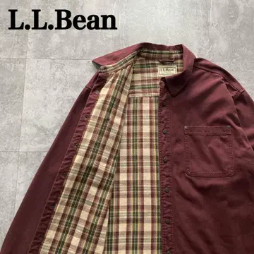 [ 표기XXL ] L.L.Bean 엘엘빈 안감 체크 셔츠 자켓