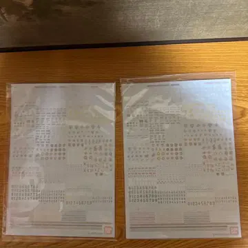 건담 데칼 DX 1 2장 묶음 판매