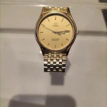 OMEGA Seamaster 쿼츠 손목시계 골드