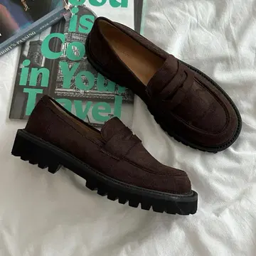 스웨이드 클래식 로퍼