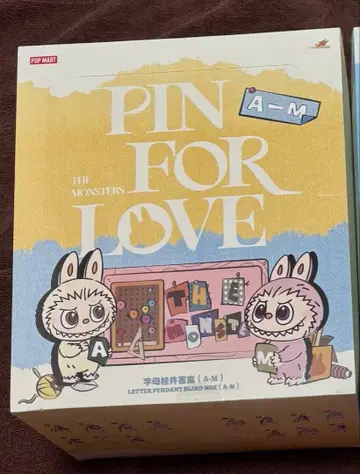 popmart PIN FOR LOVE 펜던트 참 모듬 A-M