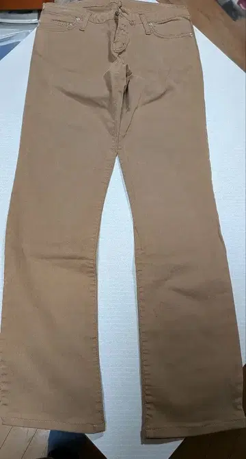 CIMARRON (시마론 베이지 캐주얼 팬츠 코튼 혼방 37/29