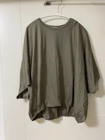 iCB L 하이 케이지 돌먼 슬리브 풀오버