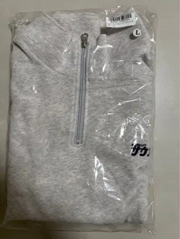 사우나 보이 LOCKER KEY SWEAT HALF ZIP L 그레이