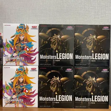 유희왕 라의 익신룡 매지션즈 발키리아 피규어 6개 세트