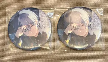 프로세카 42A 글리터 캔뱃지 아오야기 토우야