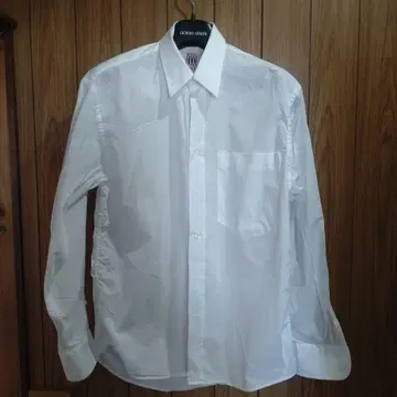 조르지오 아르마니 스튜디오 0001 화이트 긴팔 셔츠