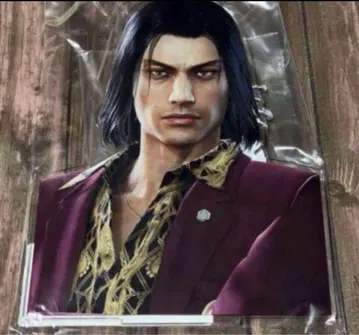 용과 같이 니시야마 아키라 흉상 아크릴 스탠드 배지 세트