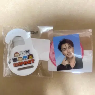 스나다 마사히로 증명사진 스티커 카라비너 가챠 IMPACT BBZ 바리