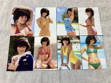 카시와바라 요시에 80년대 아이돌 L판 사진 50장 묶음 구매 환영
