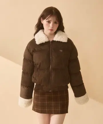 titty&co. 퀼팅 보아 다운