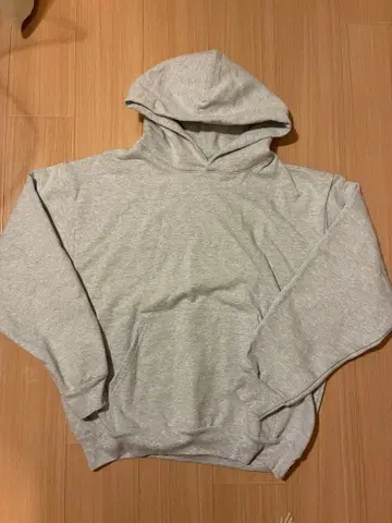 로스앤젤레스 어패럴 14온스 헤비 플리스 맨투맨 후드티 그레이 L