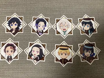 귀멸의 칼날 도큐 호텔즈 금박 스티커 세트