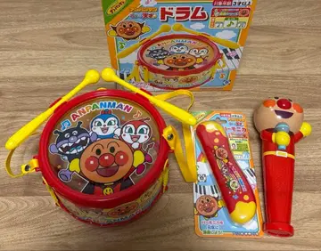 초 메루카리 장터 기간 한정 가격 인하 [호빵맨] 악기 시리즈 3종 세트