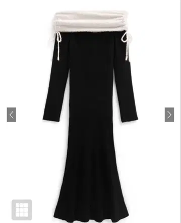 GRL 오프숄더 니트 원피스