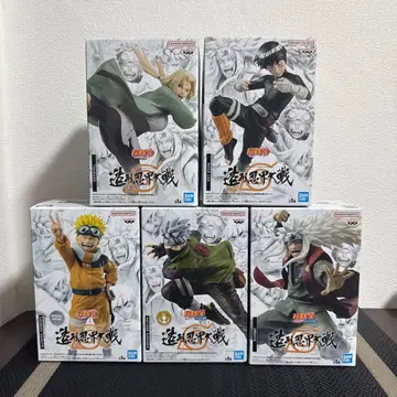 반다이 조형 닌자전 5체 세트