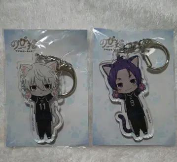 블루 록 노비 고양이 아크릴 키링 나기 세이시로 미카게 레오