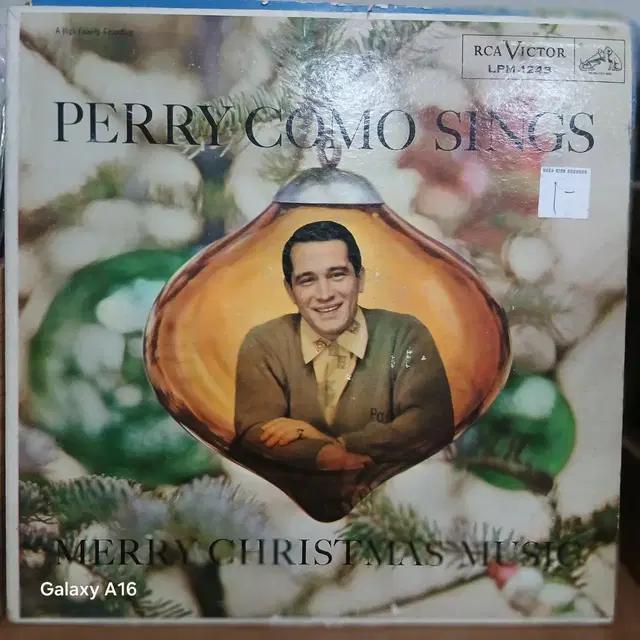 페리 코모 크리스마스 앨범 LP 음반