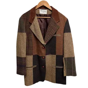 INTERNATIONAL SCENE 패치워크 자켓 덧댄