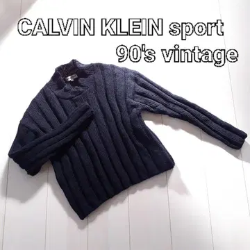 CALVIN KLEIN sport 90's 빈티지 니트 스웨터