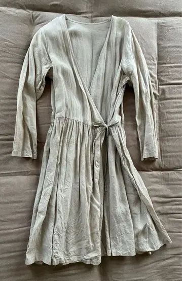 네스트로브 린넨 카슈쿨 원피스 라이트 베이지