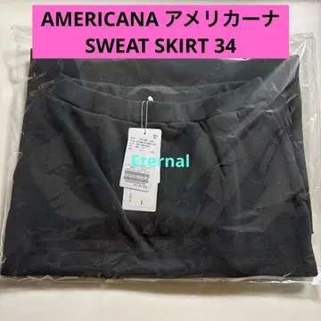 라빠르망 AMERICANA 아메리카나 SWEAT SKIRT 34