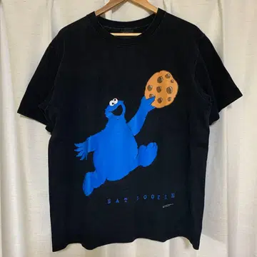 레어 90s CookieMonster 쿠키 몬스터 빈티지 티셔츠