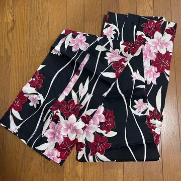 레스 빠세 유카타 블랙 백합