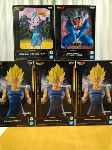 드래곤볼 피규어 5세트 베지터 데브라 계왕신